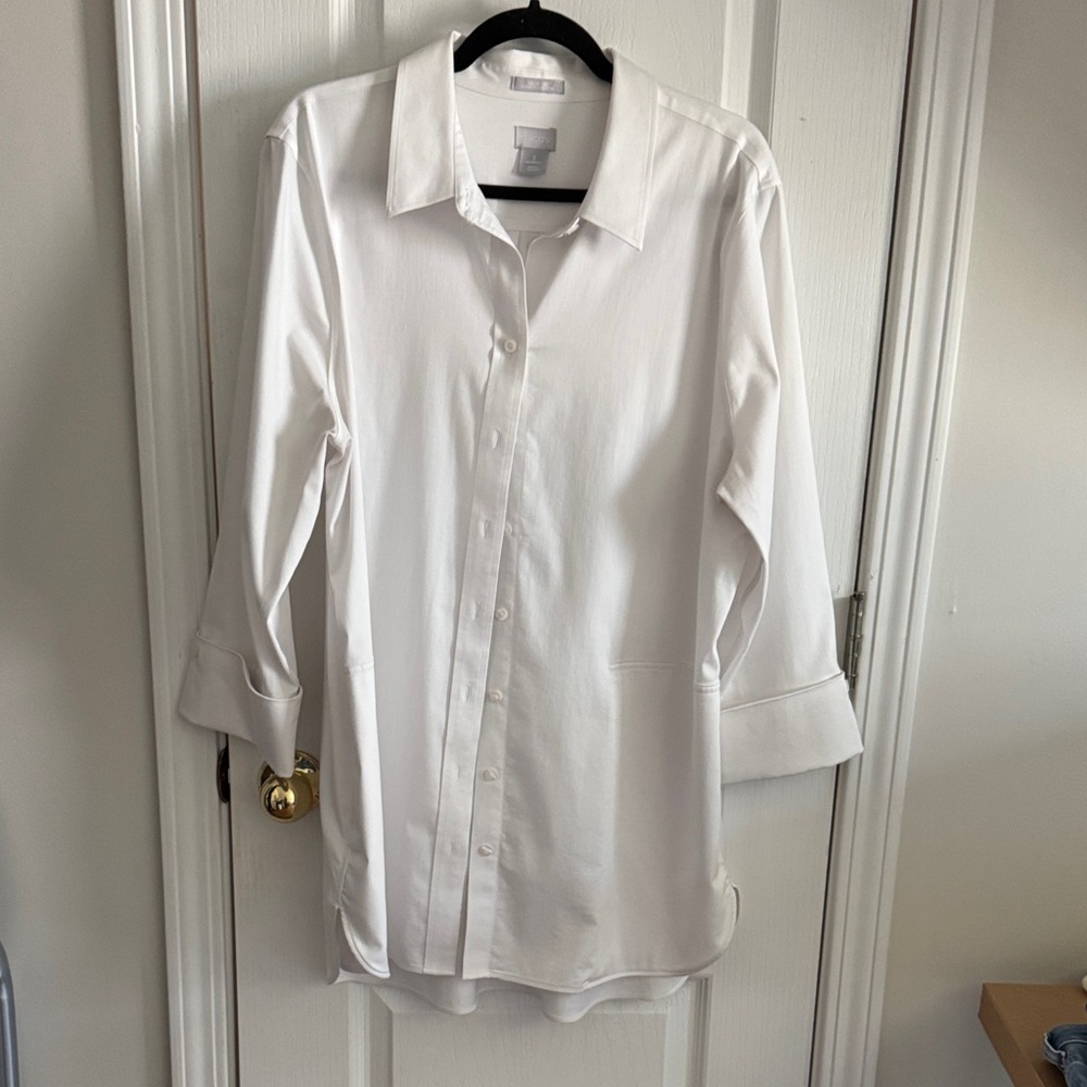 Chico's No Iron Tunic/Boyfriend